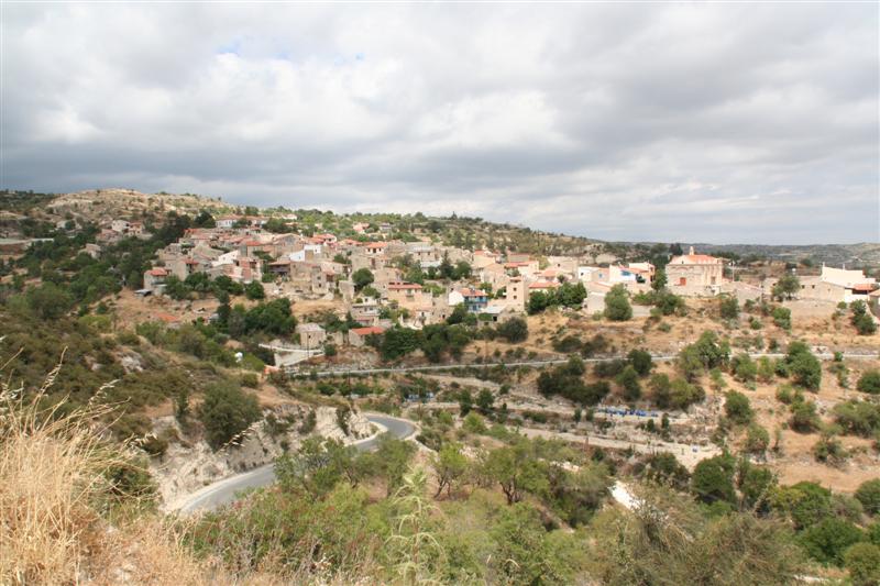 cyprus172.jpg - Zicht op het door Unesco beschermde dorp Vouni