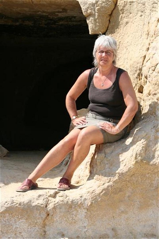 kreta93b.jpg - Geen hippie, wel een toerist