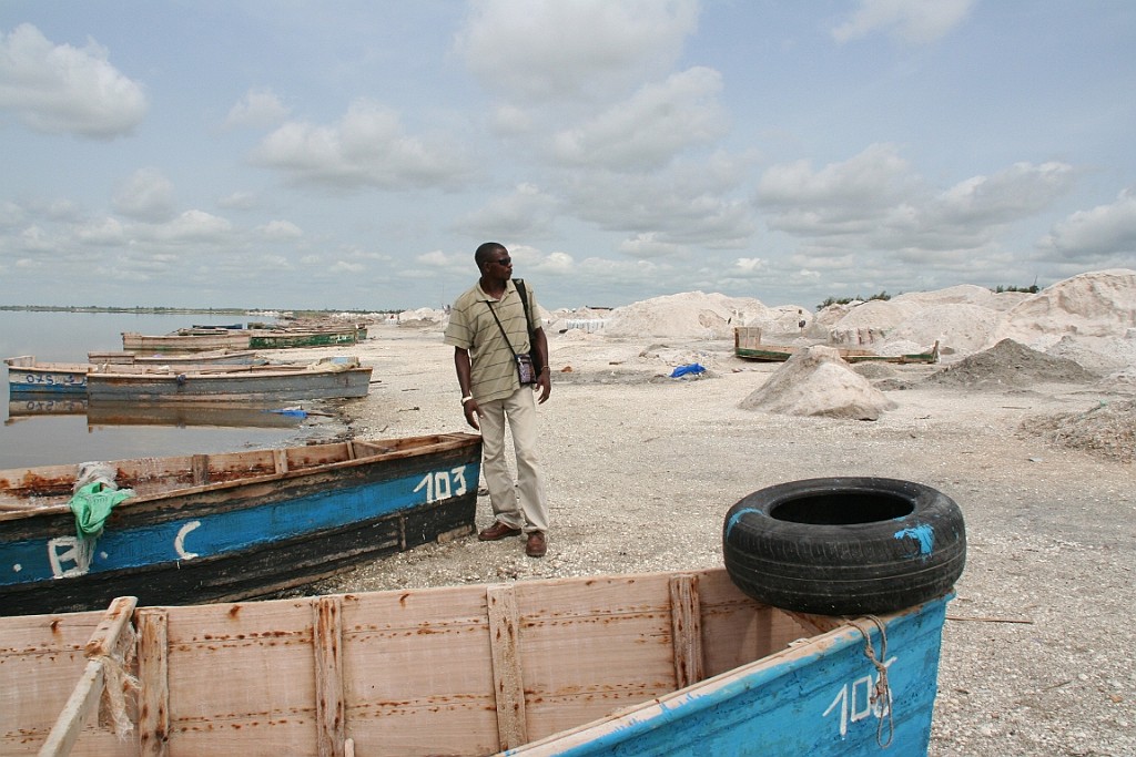 Senegal077.JPG - Het zoute roze meer, Le lac Rose
